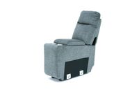 CHARLESTON FABRIC POWER RECLINING 6 PIECE SECTIONAL- GREY