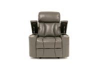 Aviator Leather Gel Power Recliner Chair