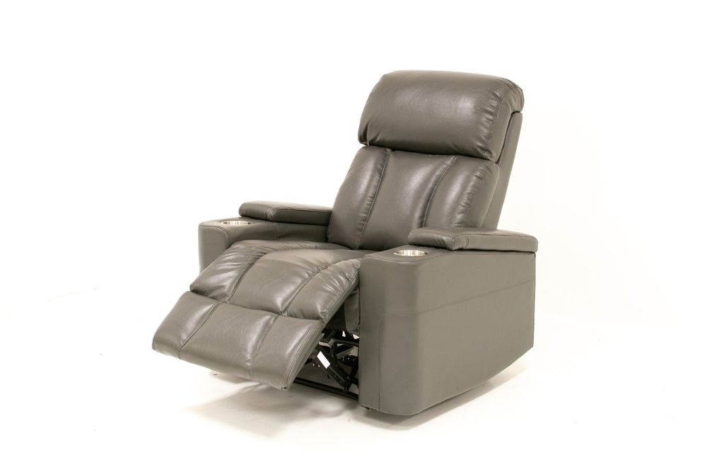 Aviator Leather Gel Power Recliner Chair