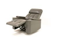 Aviator Leather Gel Power Recliner Chair