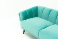 Sable Loveseat-Teal