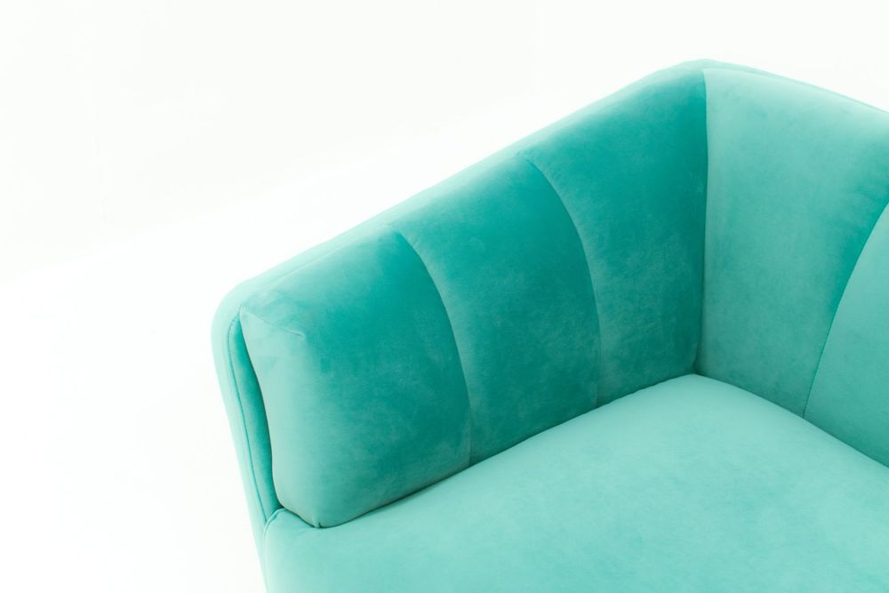 Sable Loveseat-Teal