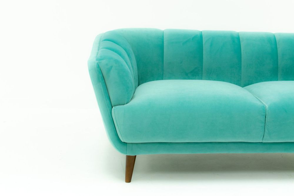 Sable Loveseat-Teal