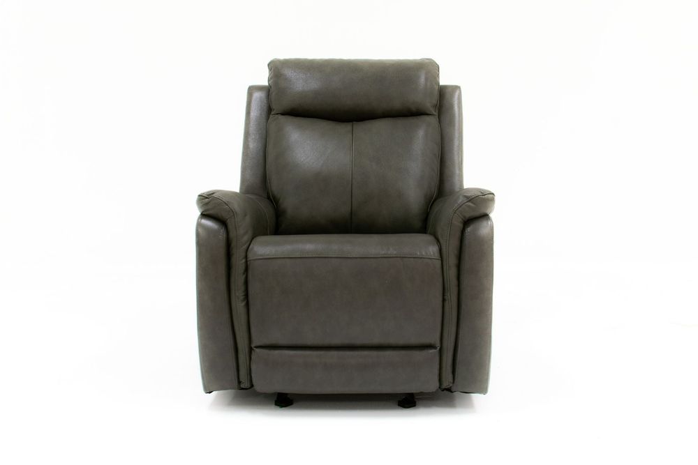 Stuart Power Reclining Genuine Leather Chair