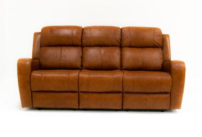 Cortana Power Reclining Genuine Leather Sofa