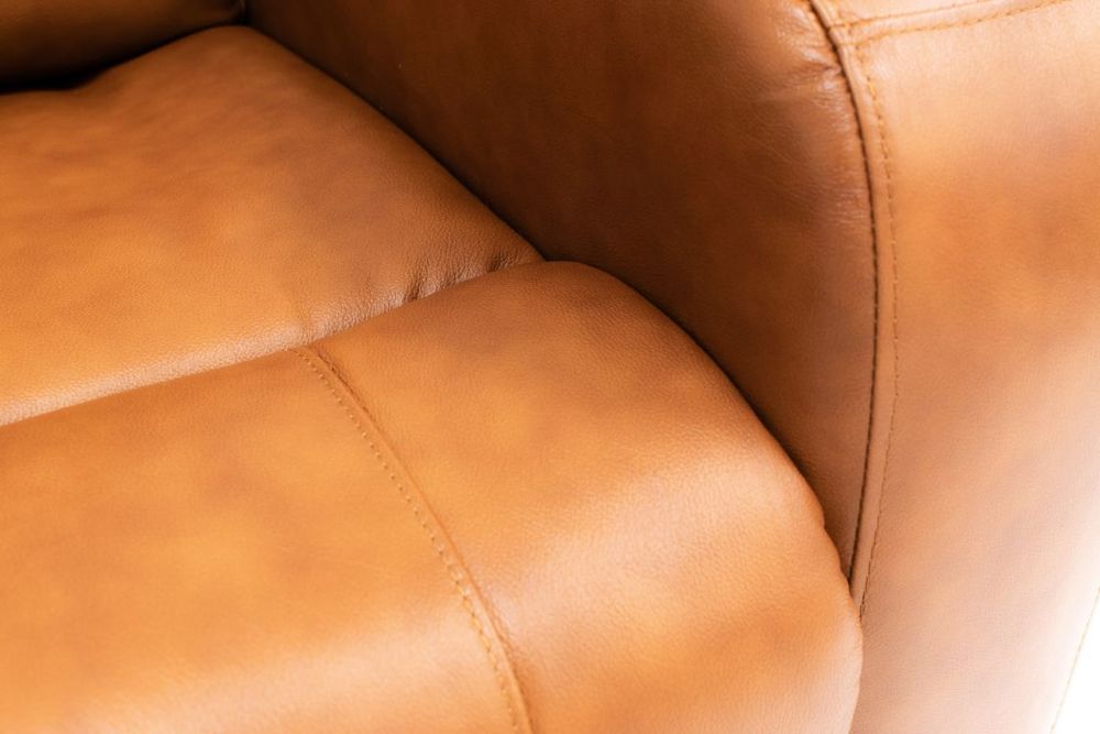 Cortana Power Reclining Genuine Leather Chair