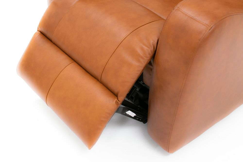 Cortana Power Reclining Genuine Leather Chair