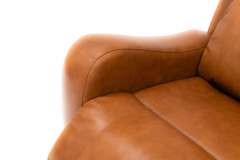 Cortana Power Reclining Genuine Leather Chair