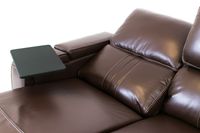 Otis Real leather Power Reclining Sofa - Chocolate