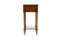 Square Multi-Tiered Plant Telephone Stand Antique Mahogany