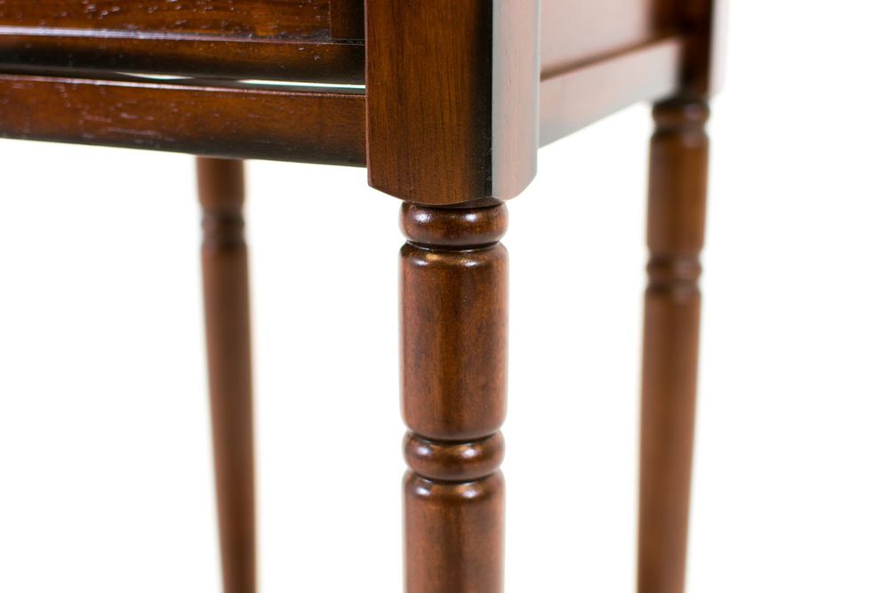 Single Drawer Entryway Table  - Mahogany