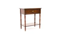 Single Drawer Entryway Table  - Mahogany