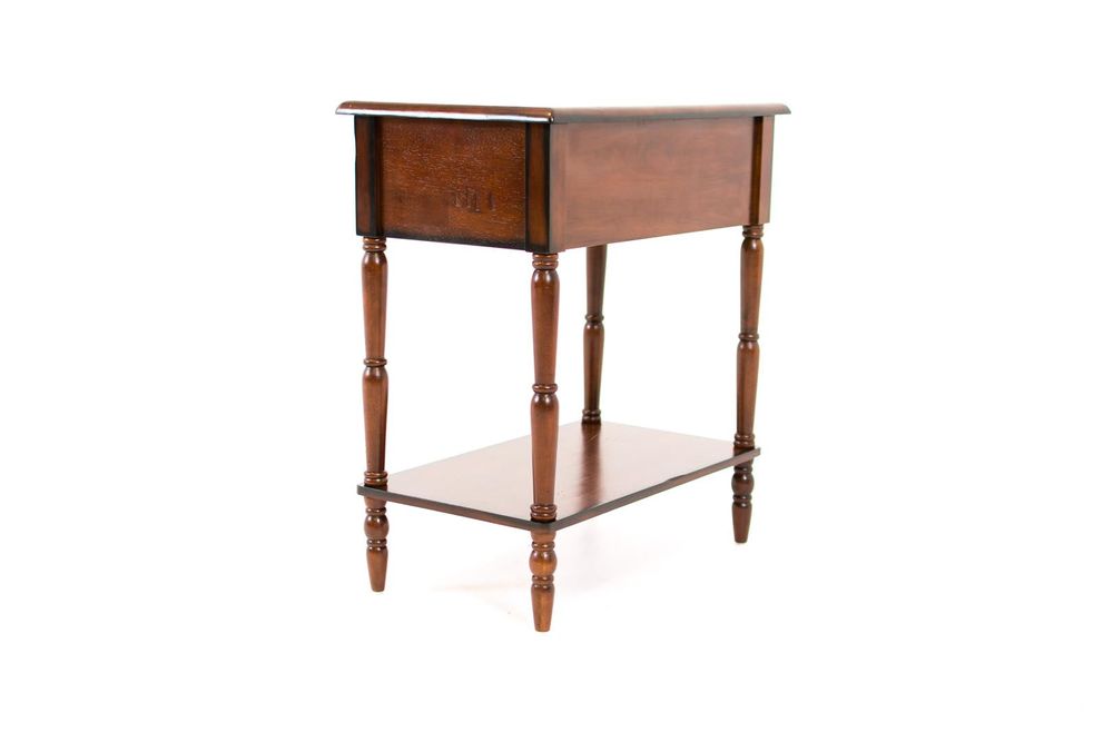 Single Drawer Entryway Table  - Mahogany