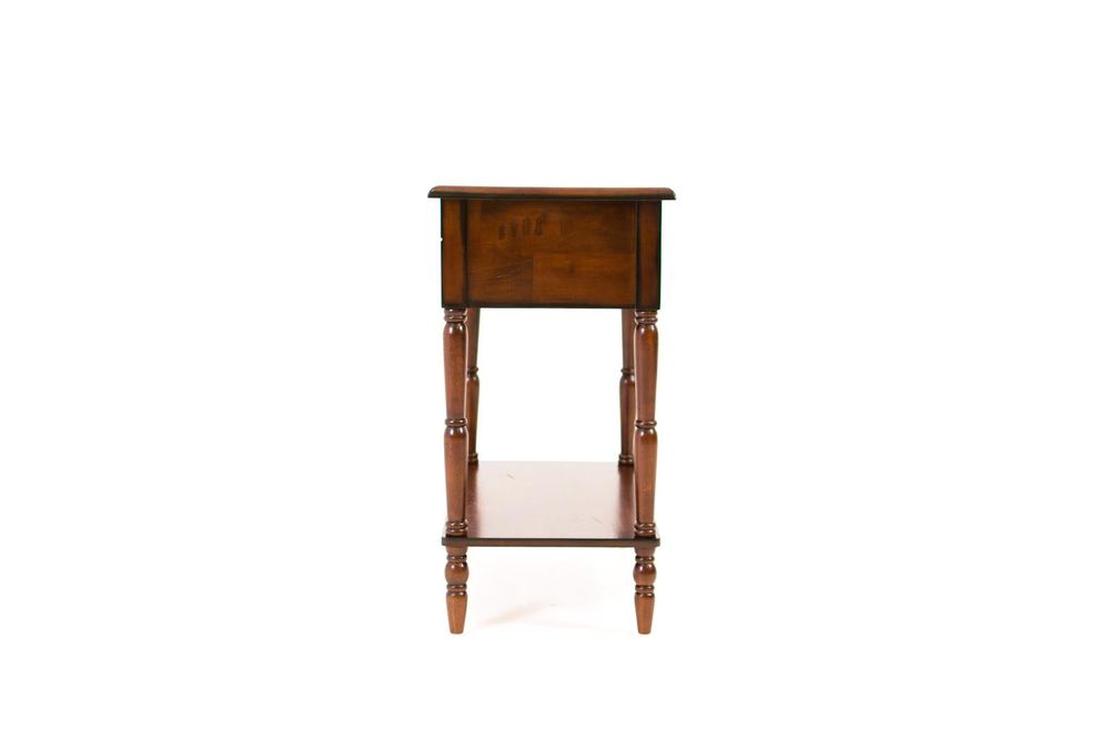 Single Drawer Entryway Table  - Mahogany