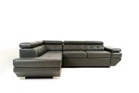 Allie Storage Sleeper Sectional - Tanner Grey