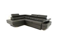 Allie Storage Sleeper Sectional - Tanner Grey