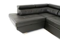 Allie Storage Sleeper Sectional - Tanner Grey