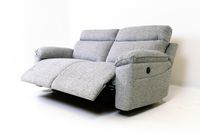 Stacey Fabric Power Recliner Sofa