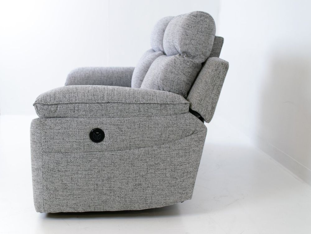 Stacey Fabric Power Recliner Loveseat