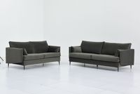 Nico Fabric Sofa - Grey