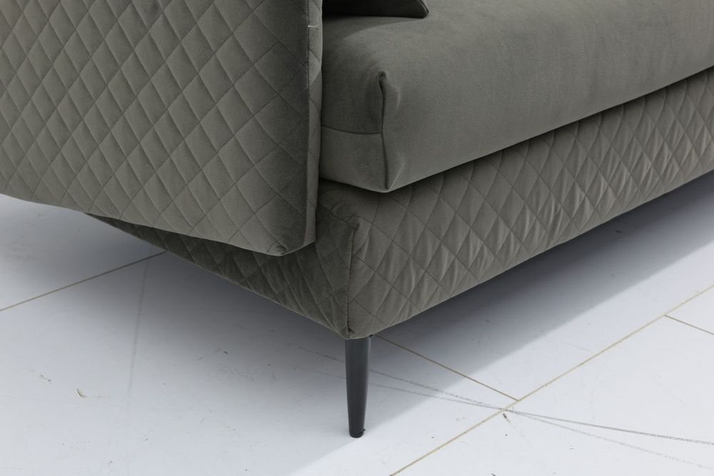 Nico Fabric Sofa - Grey