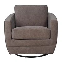 Baltimo Swivel Glider - Pecan Brown