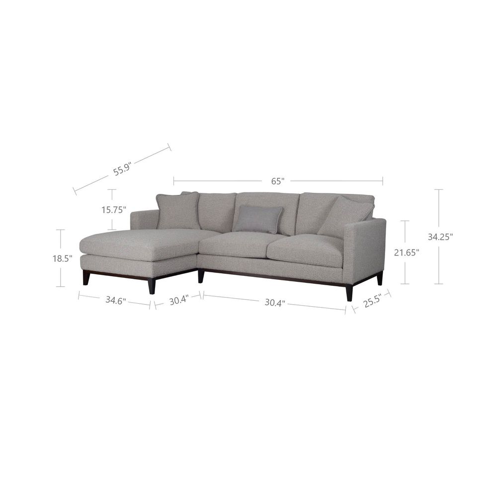 Burbank Sofa  LHF sectional