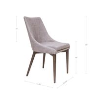 Fritz Side Chair - Light Grey