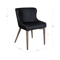 Mila Dining Chair - Dark Grey