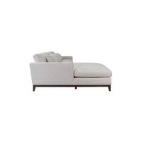 Oxford Left Sectional Sofa - Travertine Cream