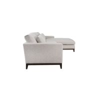 Oxford Right Sectional Sofa - Travertine Cream