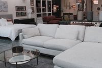 Oxford Right Sectional Sofa - Travertine Cream