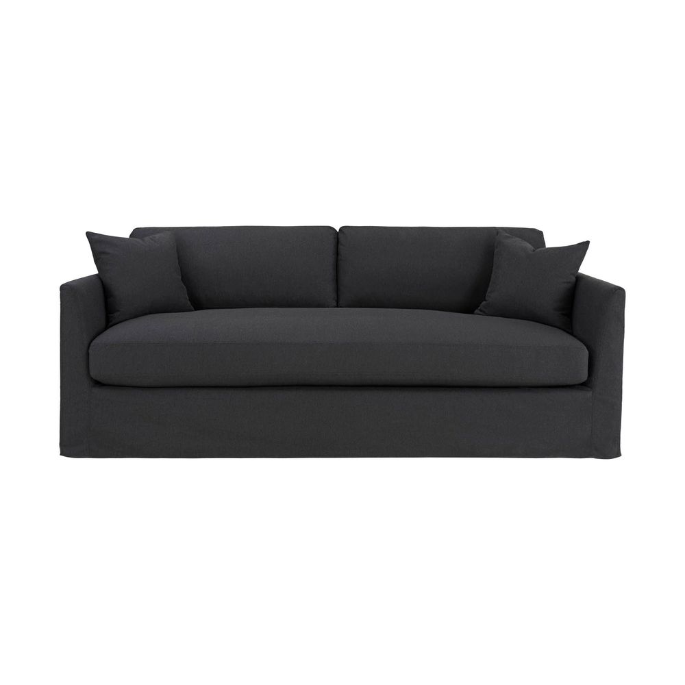 Heston Sofa - Black Fabric