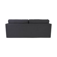 Heston Sofa - Black Fabric