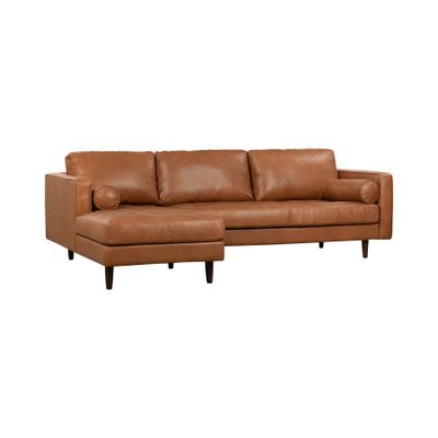 Georgia Left Sectional Sofa -  Oxford Spice