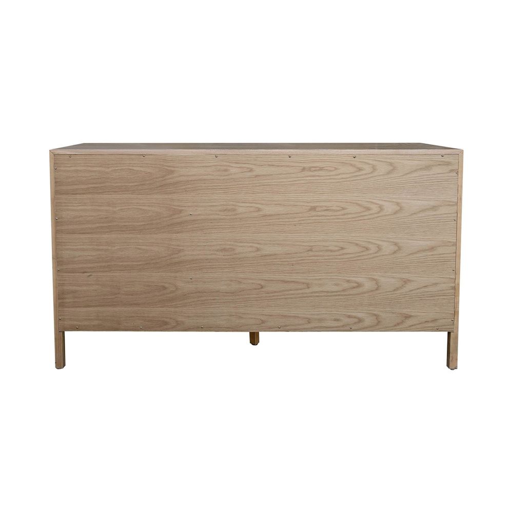 Rattan 3 Door Sideboard - Natural