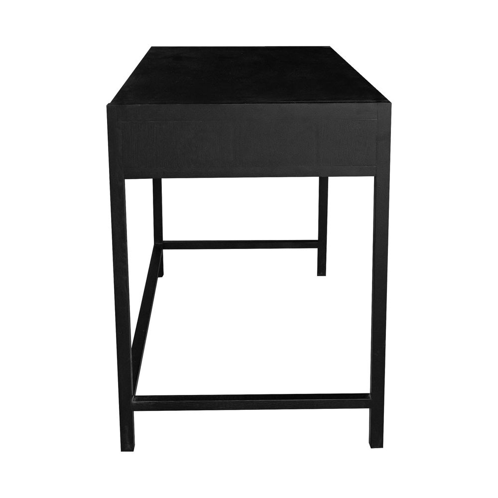 Rattan Desk - Ebony