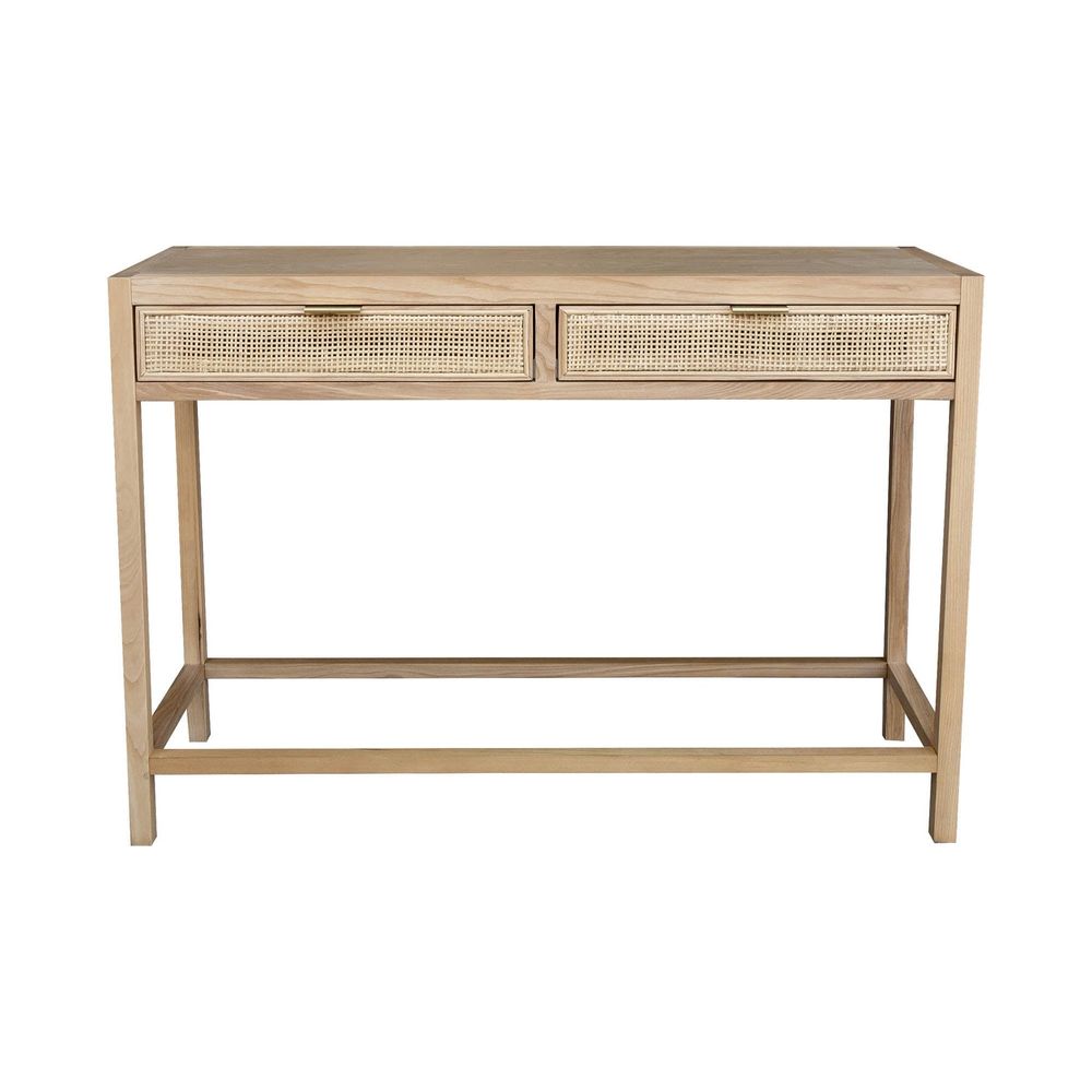 Rattan Console Table - Natural