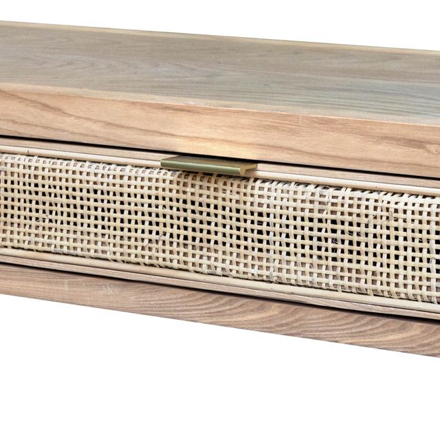 Rattan Console Table - Natural