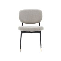 Ridge Dining Chair Pebble