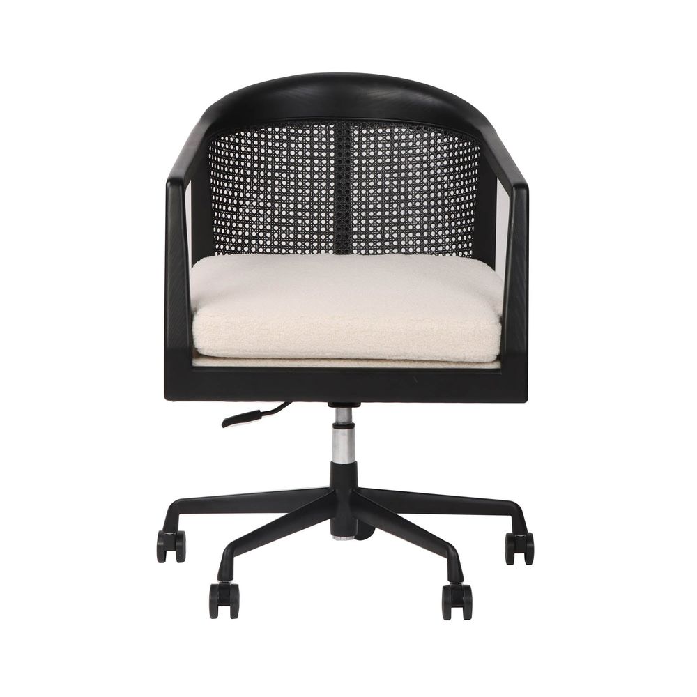 Francisco Office Chair - Wooly White