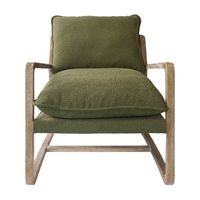 Huntington Club Chair - Moss Boucle