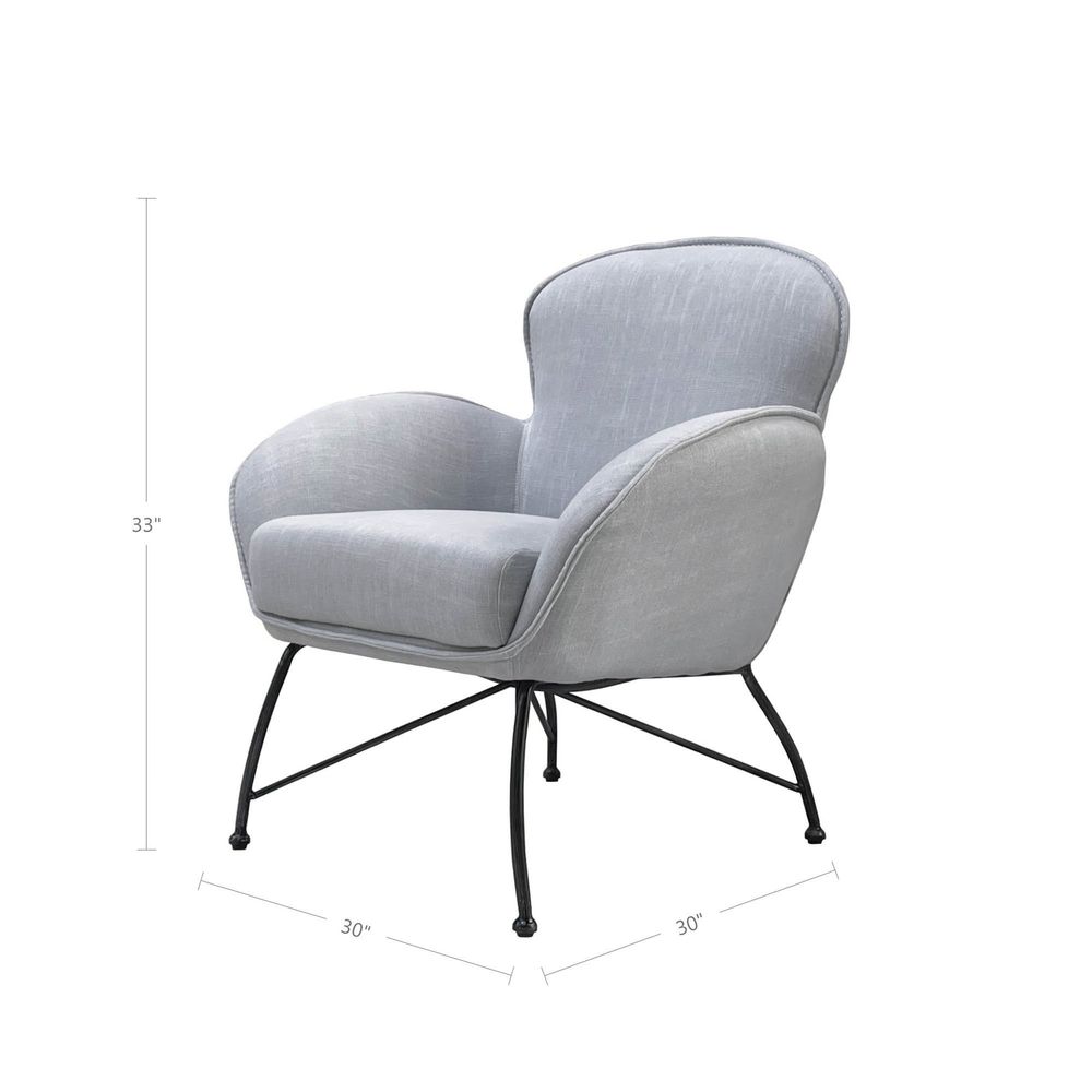 Urban Club Chair - Light Grey