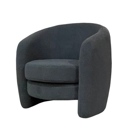 Dune Arm Chair - Teddy Dark Grey