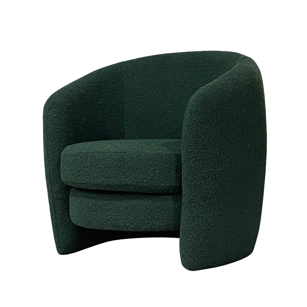 Dune Arm Chair - Forest Green