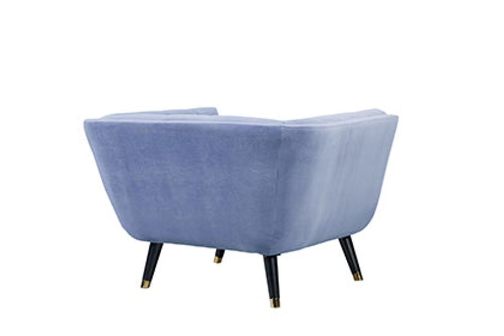 Arca Mid Century Velvet Chair