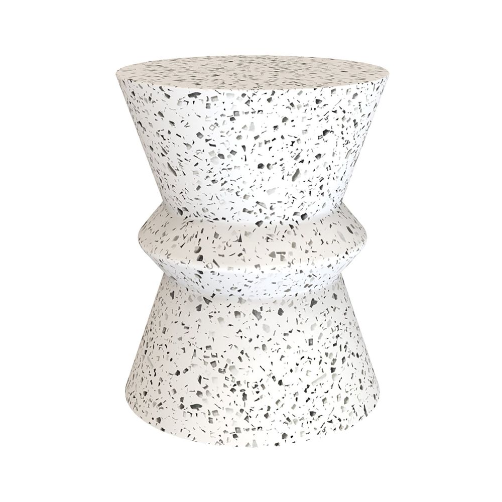 Terrazzo Hourglass Side Table