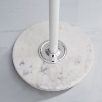 Sachs Coat Rack with Marble base-White