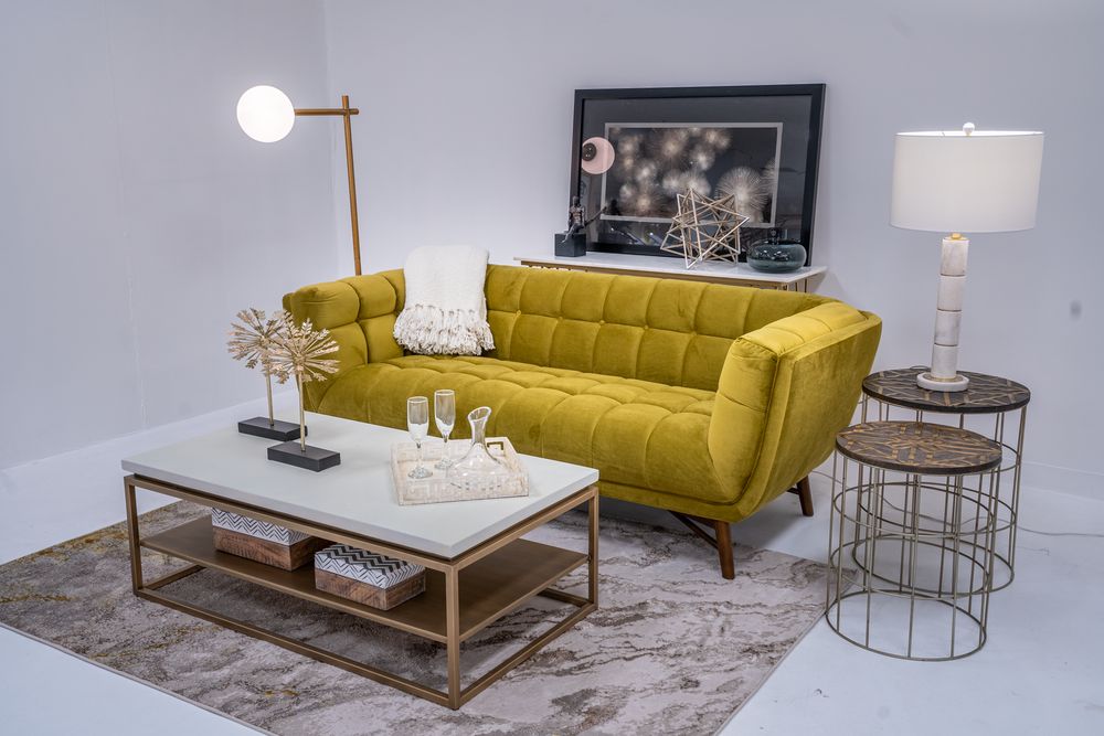 Kitsilano Sofa - Golden Olive