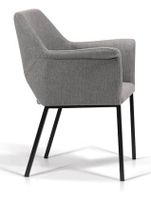 Ariane Dining Chair- Gray Fabric